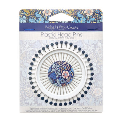 HOBBY GIFT CREATE PLASTIC HEAD PINS SPINDLE