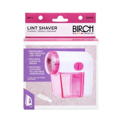 LINT REMOVER BATTERY OPERATED - PINK