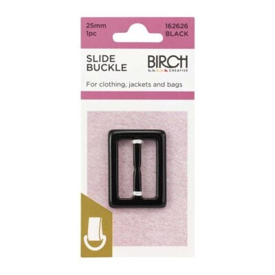 BIRCH SLIDE BUCKLE RESIN 25MM (1")